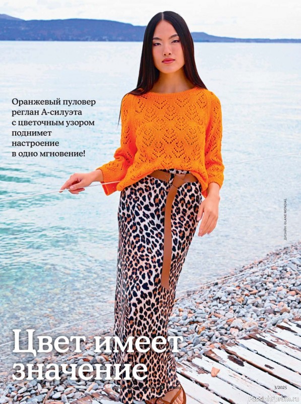 Вязаные модели в журнале «Knitting. Вязание №3 2025»