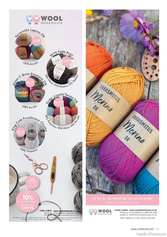Вязаные проекты крючком в журнале «Crochet Now №115 2024»