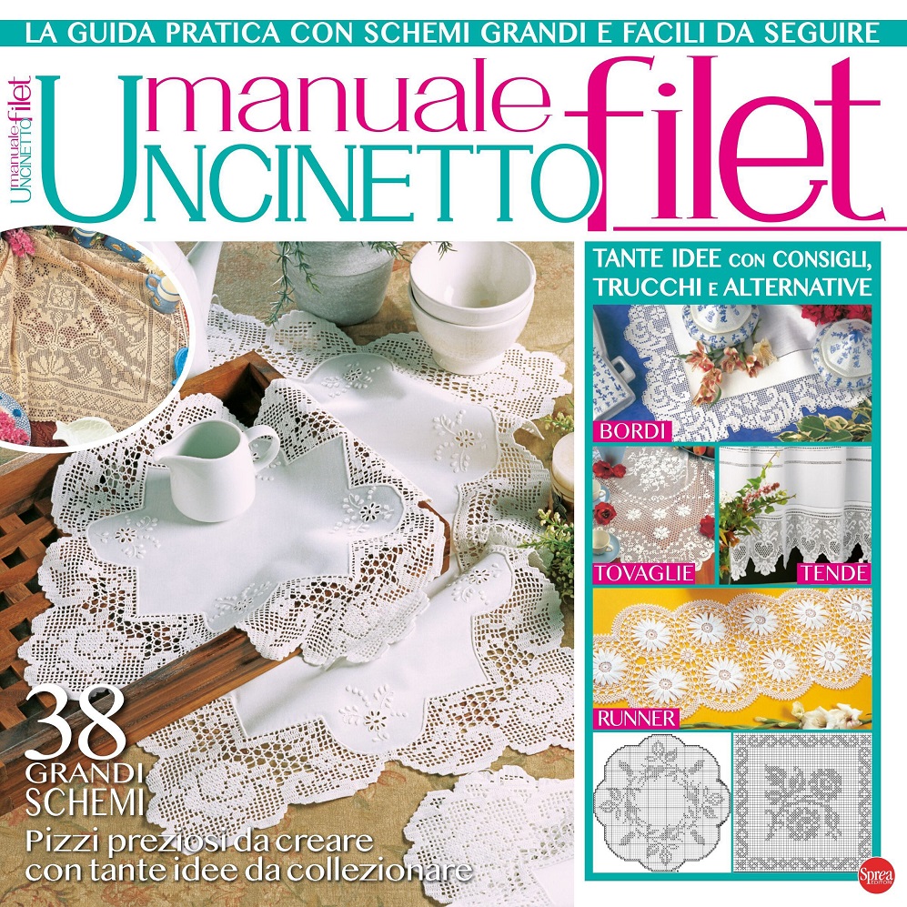 Журнал "Uncinetto Manuale Filet" №4 2021