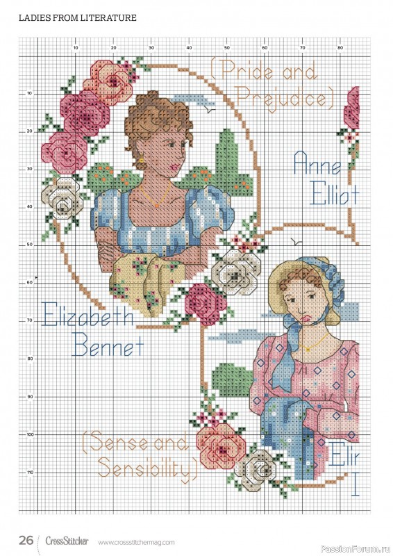 Коллекция вышивки в журнале «CrossStitcher №424 2025»