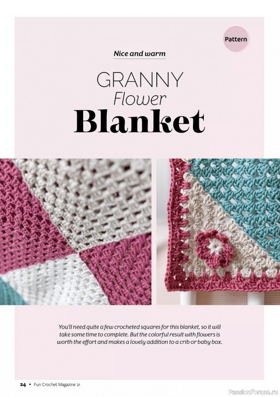 Вязаные проекты крючком в журнале «Fun Crochet Magazine №21 2025»