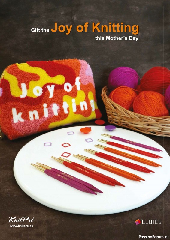 Вязаные проекты в журнале «Let's Knit №194 2023»