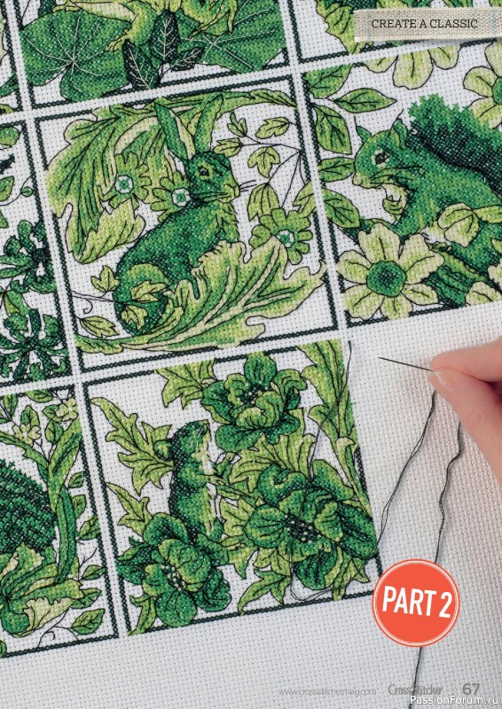Коллекция вышивки в журнале «CrossStitcher №420 2025»
