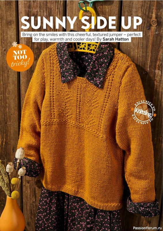 Вязаные проекты крючком в журнале «Simply Knitting №266 2025»