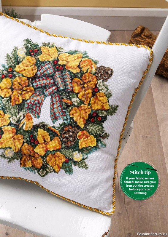 Коллекция вышивки в журнале «Cross Stitch Gold - Christmas 2024»