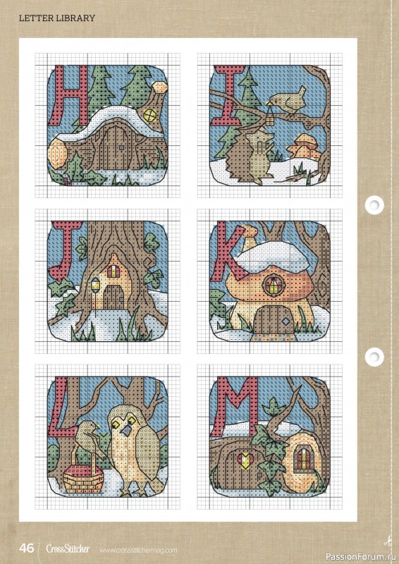 Коллекция вышивки в журнале «CrossStitcher №417 2024»