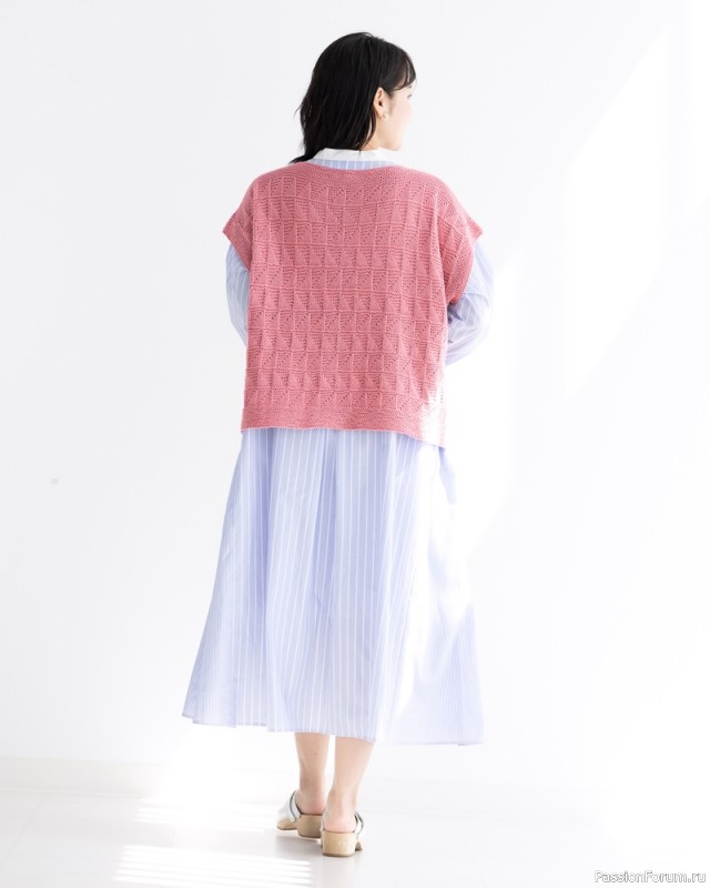 Вязаные модели в журнале «Knit Ange - Spring 2025»