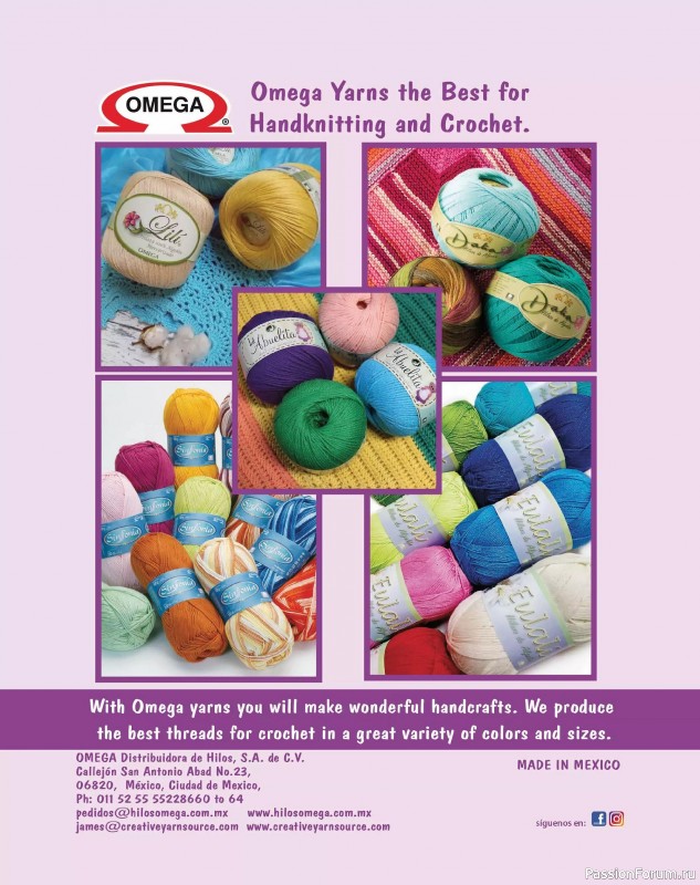 Вязаные проекты крючком в журнале «Crochet World - Autumn 2025»