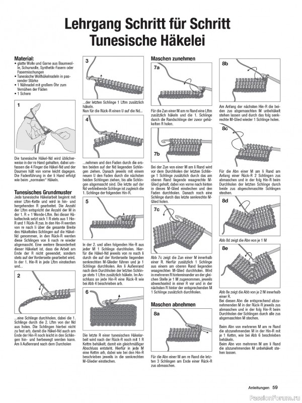 Вязаные проекты крючком в журнале «Maschentrends №1 2024»