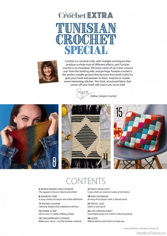 Вязаные проекты крючком в журнале «Simply Crochet №161 2025»