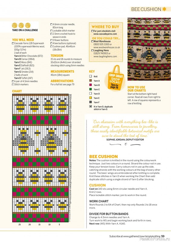 Вязаные проекты крючком в журнале «Simply Knitting №266 2025»