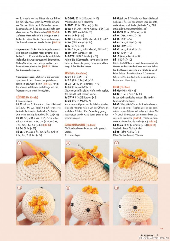 Вязаные проекты в журнале «Amigurumi Magazin №15 2024»