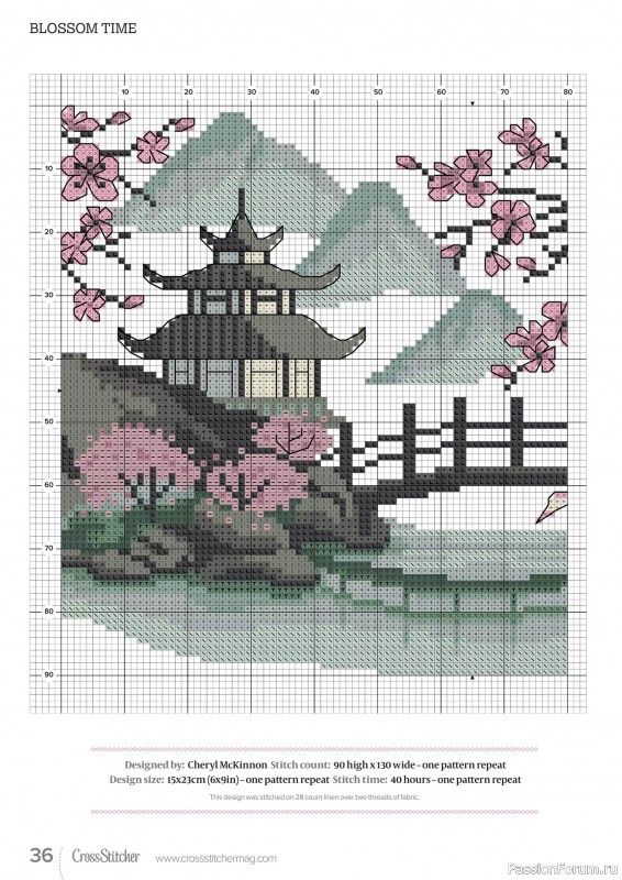 Коллекция вышивки в журнале «CrossStitcher №419 2025»