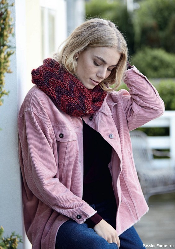 Вязаные модели в журнале «Burda Stricken №1 2020»