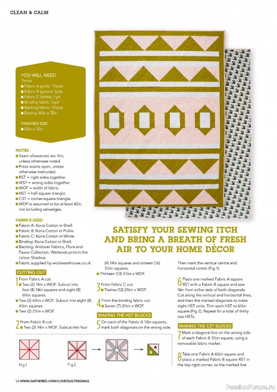 Коллекция проектов для рукодельниц в журнале «Love Patchwork & Quilting №150 2025»