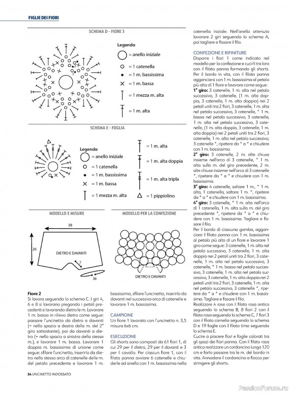 Вязаные проекты крючком в журнале «Uncinetto Indossato №5 2024»