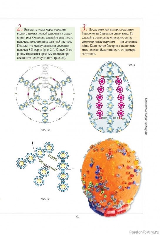 Коллекция проектов для рукодельниц в книге «Подарочные яйца из бисера»