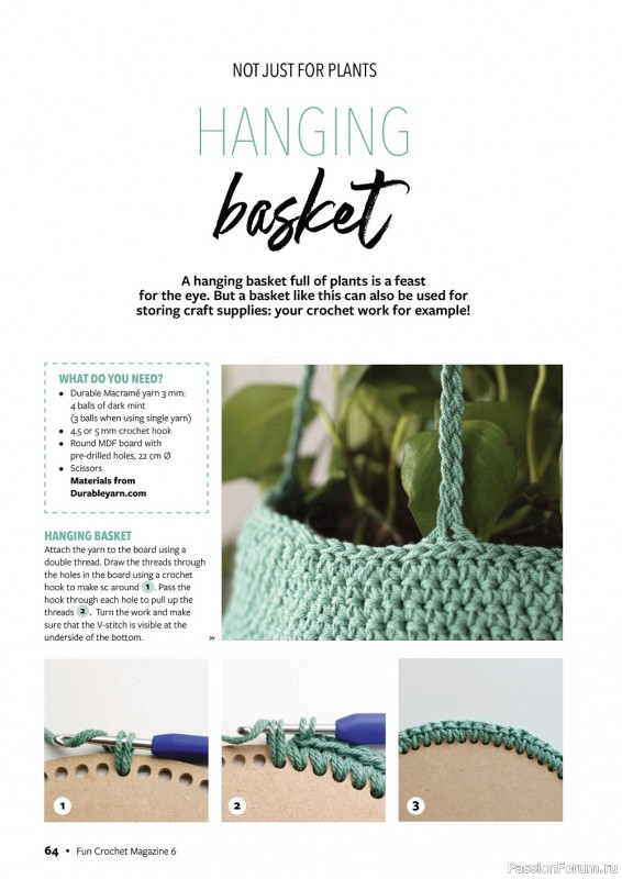 Вязаные проекты крючком в журнале «Fun Crochet Magazine №6 2022»