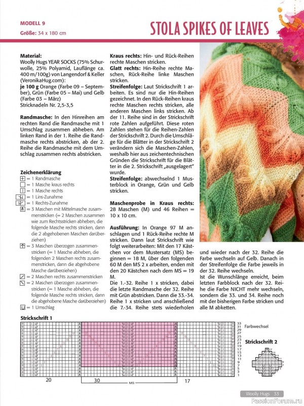 Вязаные проекты в журнале «Woolly Hugs Maschenwelt №7 2022»