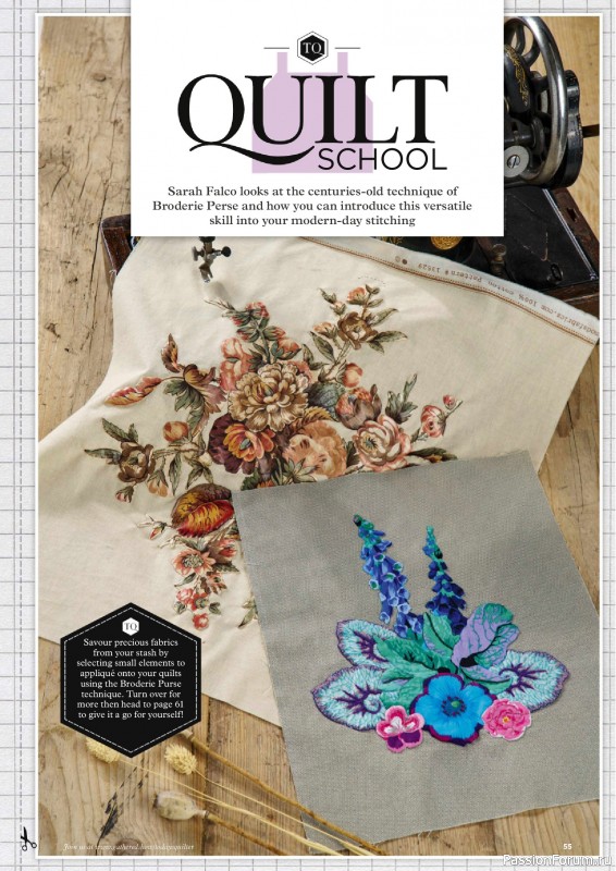 Коллекция проектов для рукодельниц в журнале «Todays Quilter №128 2025»