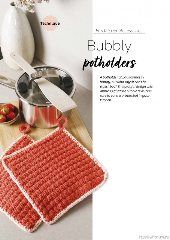 Вязаные проекты крючком в журнале «Fun Crochet Magazine №22 2025»