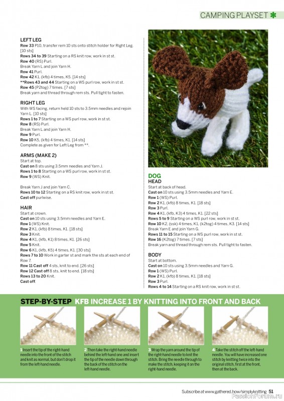 Вязаные проекты крючком в журнале «Simply Knitting №265 2025»