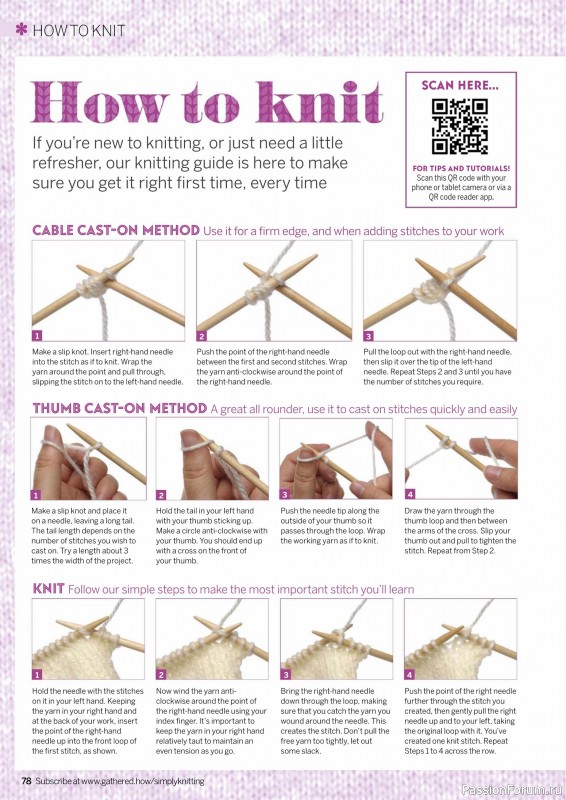 Вязаные проекты крючком в журнале «Simply Knitting №266 2025»