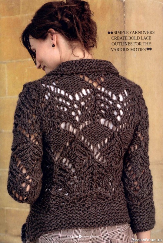 Вязаные проекты спицами в журнале «The Knitter. Lace Collection 2012»