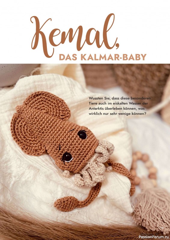 Вязаные проекты в журнале «Amigurumi Magazin №15 2024»