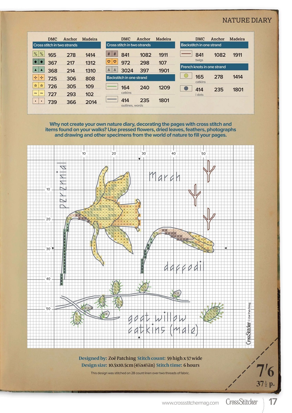 Вышивка крестом в журнале «CrossStitcher №380 2022»