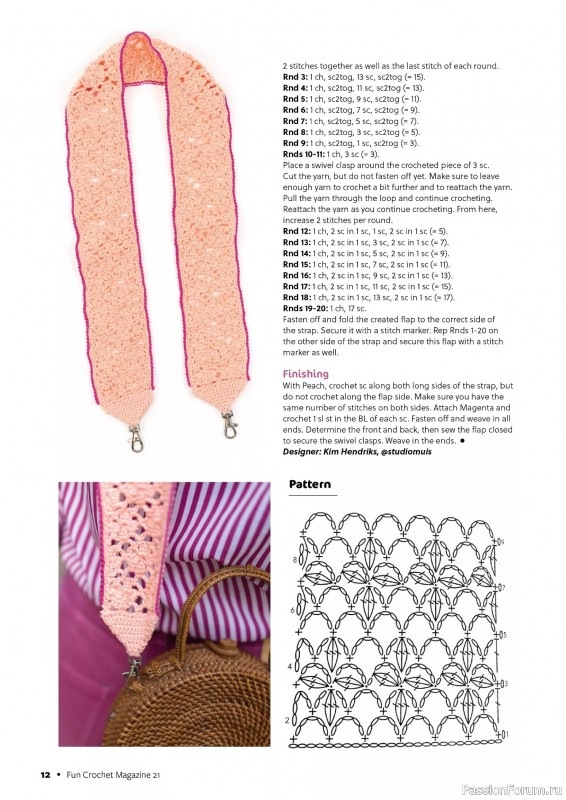 Вязаные проекты крючком в журнале «Fun Crochet Magazine №21 2025»