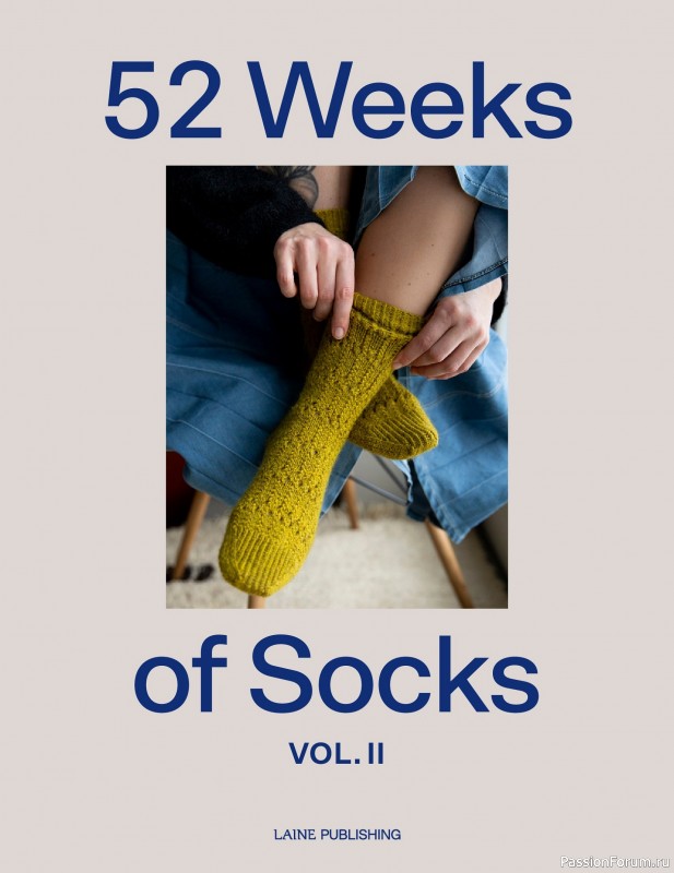 Вязаные проекты в книге «52 Weeks of Socks Vol. II»
