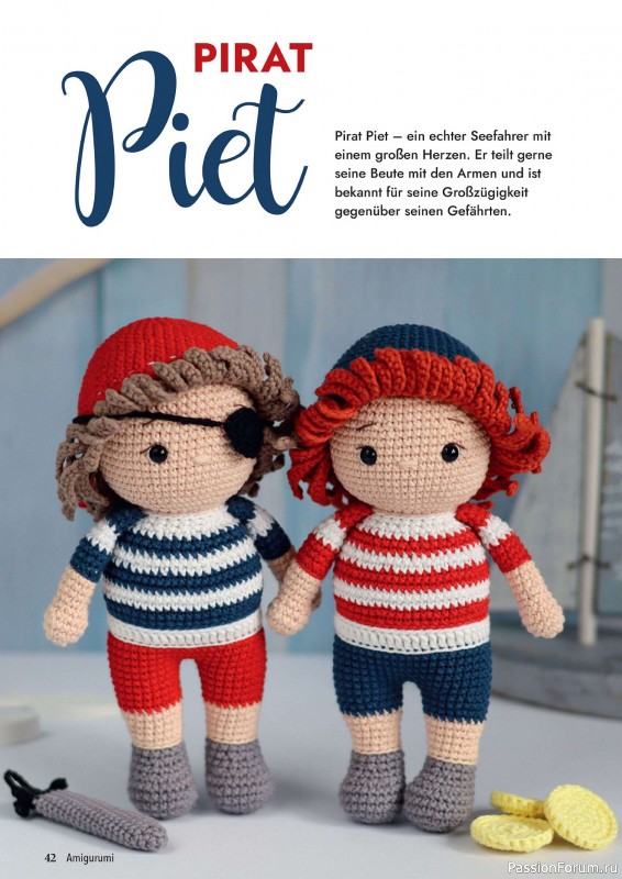 Вязаные проекты в журнале «Amigurumi Magazin №15 2024»