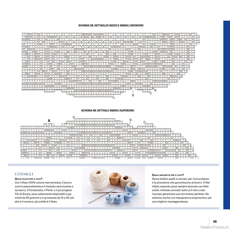Вязаные проекты в журнале «Uncinetto Manuale Filet №14 2024»
