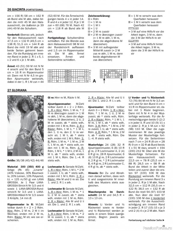 Вязаные модели в журнале «Maschentrends - MTR24002 2024»