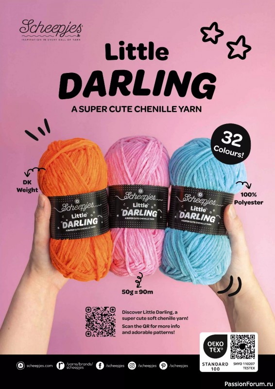 Вязаные проекты крючком в журнале «Simply Crochet №161 2025»