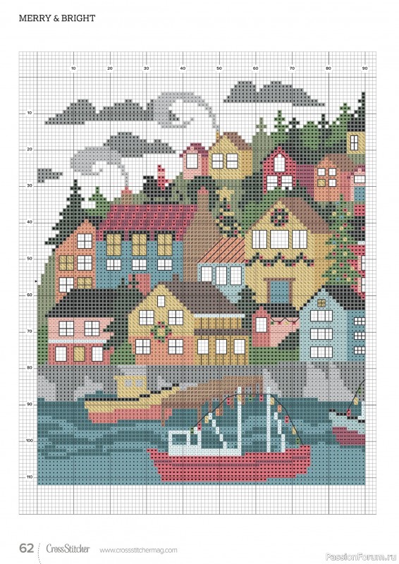 Коллекция вышивки в журнале «CrossStitcher №416 2024»