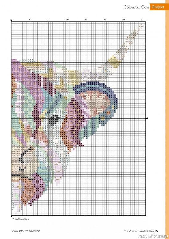 Коллекция вышивки в журнале «The World of Cross Stitching 342 2024»