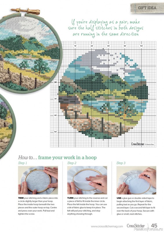 Коллекция вышивки в журнале «CrossStitcher №392 2023»