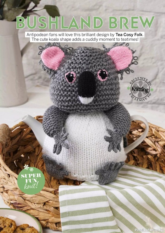 Вязаные проекты крючком в журнале «Simply Knitting №263 2025»