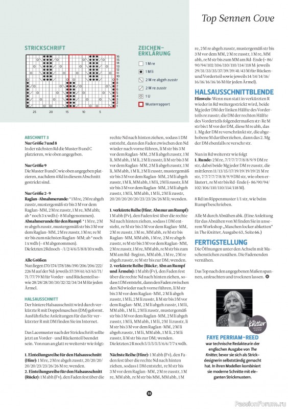 Вязаные проекты спицами в журнале «The Knitter №76 2025 Germany»