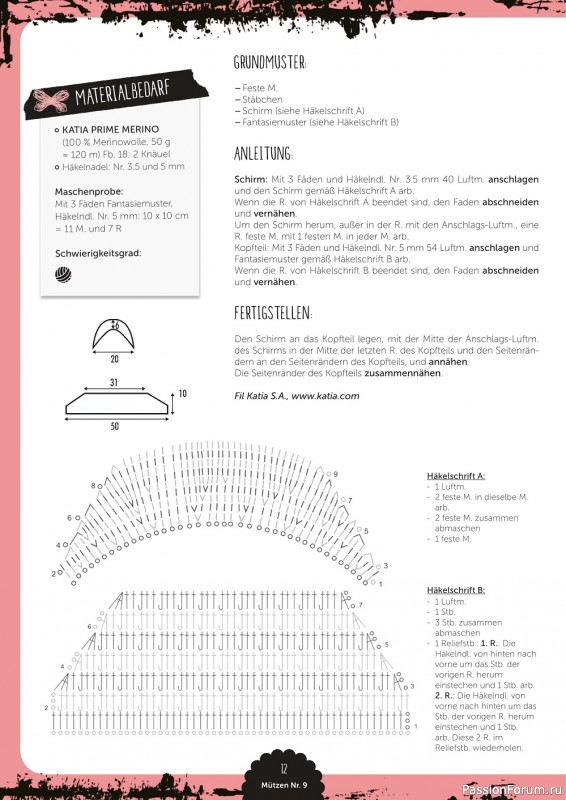 Вязаные проекты в журнале «Mutzen, Schals & Co №9 2022»