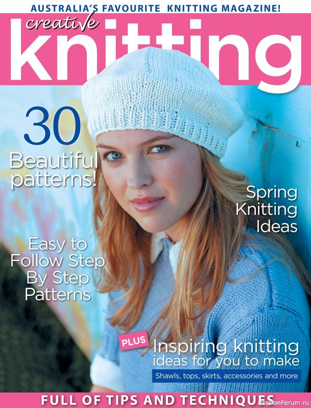 Вязаные модели в журнале «Creative Knitting №86 2024»