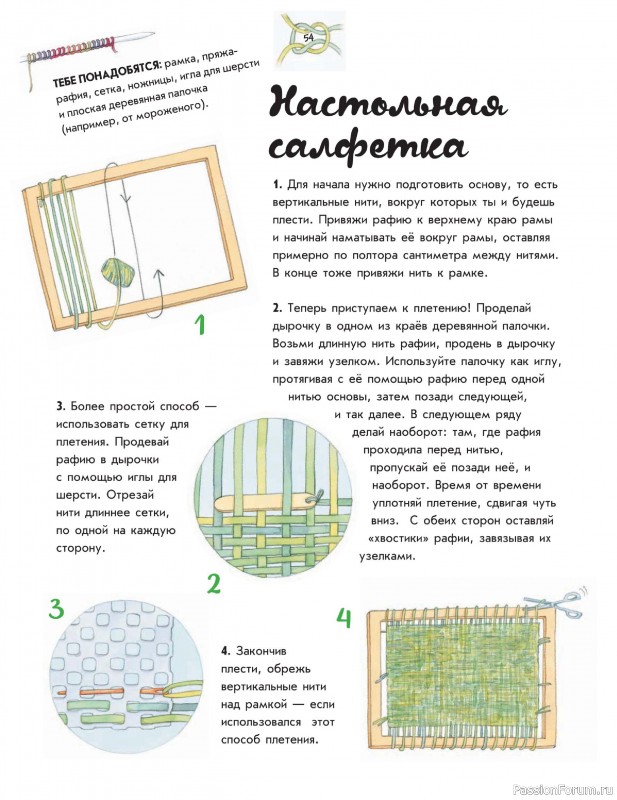 Вязаные проекты в книге «Творческое вязание»