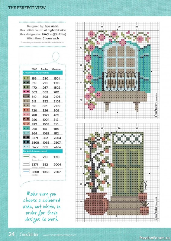 Коллекция вышивки в журнале «CrossStitcher №419 2025»