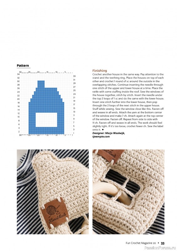 Вязаные проекты крючком в журнале «Fun Crochet Magazine №20 2025»