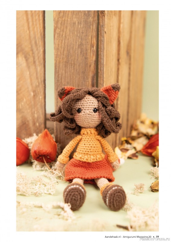 Вязаные проекты в журнале «Aan de Haak Amigurumi №20 2025»