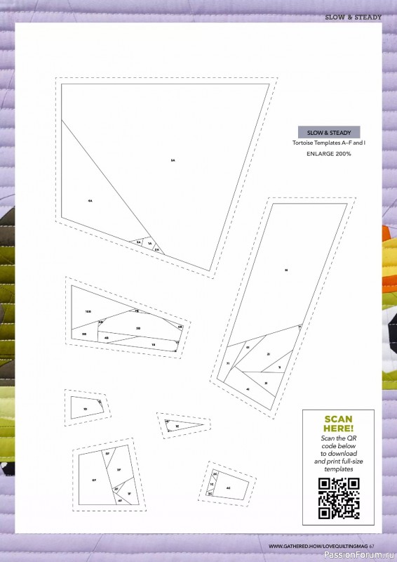 Коллекция проектов для рукодельниц в журнале «Love Patchwork & Quilting №150 2025»