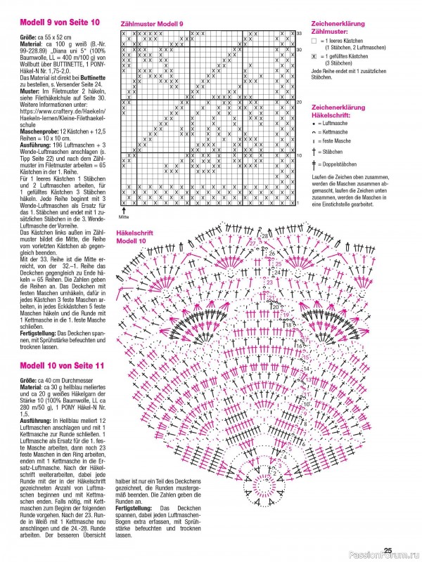 Вязаные проекты крючком в журнале «Häkeln Kreativ №6 2024»