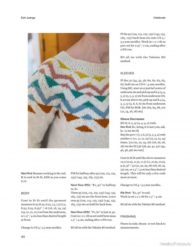 Вязаные проекты в книге «52 Weeks of Scrap Yarn»